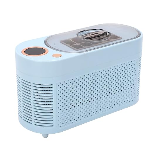 Mini Ice Maker, 10 Cubes Portable Countertop Ice Machine Makes in 15 Mins Quiet 120W Automatic for Home Office Bar Camping Party (US Plug)