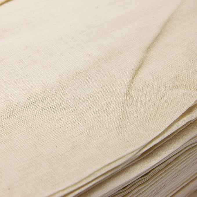 Arkwright Cheese Cloth for Straining - 100% Natural Cotton Grade 50 [Medium, Tight Weave] Unbleached Cheesecloth Table Runner for Wedding, Decoration, Polishing, and Straining, 3 x 210 ft, Neutral