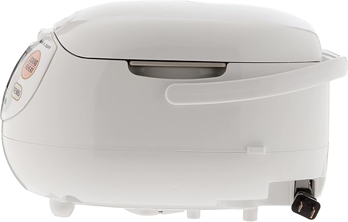 Zojirushi NS-ZCC10 Neuro Fuzzy Cooker, 5.5-Cup uncooked rice / 1L, White & NHS-10 6-Cup (Uncooked) Rice Cooker