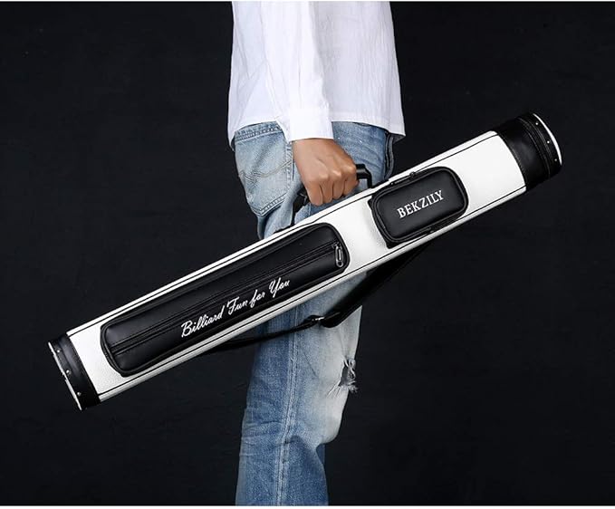 2X2 Billiards Pool Cue Tube Carrying Case