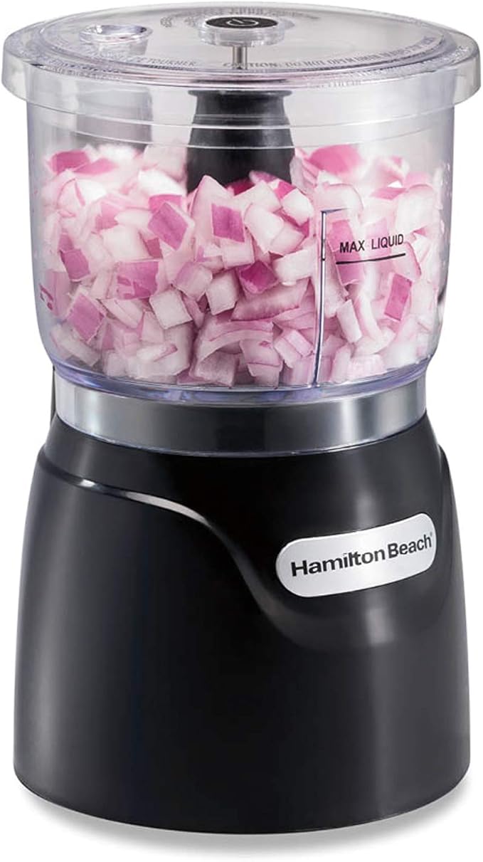 Hamilton Beach Food Processor & Vegetable Chopper Bundle (70730 + 72850)