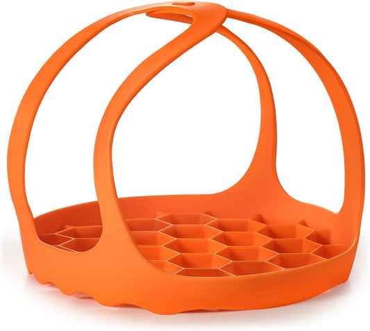SiCheer Pressure Cooker Sling Silicone Bakeware Sling Compatible with Instant Pot 6 Qt / 8Qt, Compatible with Other Brand Multi-Function Cookers