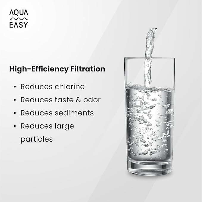 AquaEasy Go Stainless Steel 50 Cup Water Filter Dispenser, Extra Large Capacity, Powerful Fast 99% Filtration, Lasts 250 Gallons or 6 Months. Compact Water Filter Dispenser (Glossy)