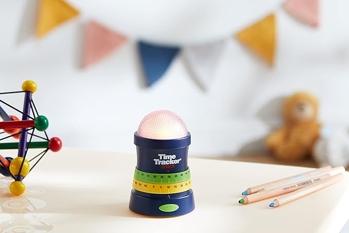 Learning Resources Time Tracker Mini Visual Timer, Classroom Timer, Hand Washing Timer, Auditory and Visual Cue, Ages 3+