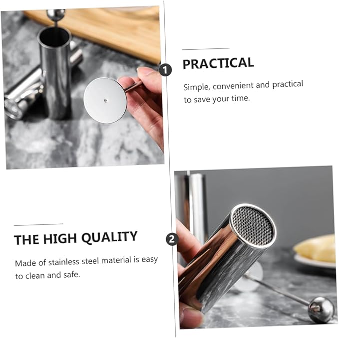 Hemobllo 2 pcs Stainless Steel Tofu Cutter Mold Handy Manual Press Slicer for Shredding Tofu and Cheese and Filamentous Dishes and Easy to Use Tool