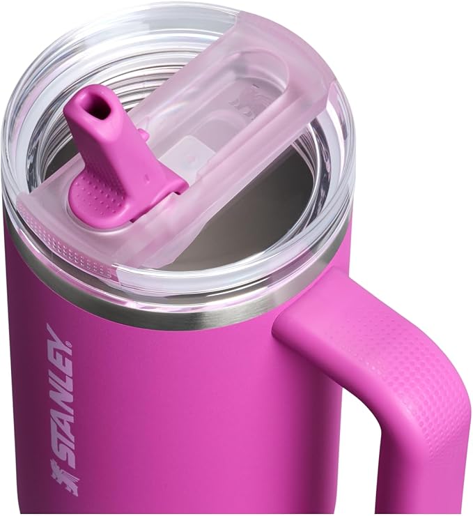 STANLEY Quencher ProTour Flip Straw Tumbler with Leakproof Lid | Built-In Straw & Handle | Cupholder Compatible for Travel | Insulated Stainless Steel Cup | BPA-Free