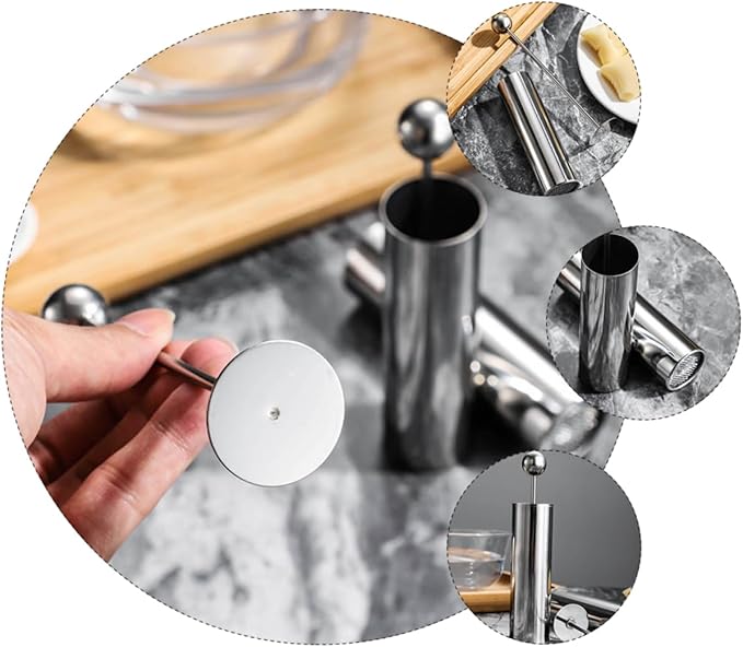 Cabilock 2pcs Stainless Steel Tofu Cutter Mold for Home Chrysanthemum Design Tofu Maker for Cheese Shaping for Cooking Competitions and Restaurants