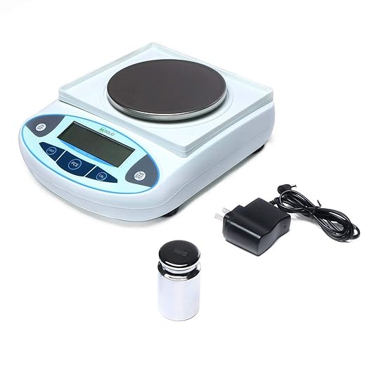 U.S. Solid Digital Precision Analytical Balance 1000g x 0.01g, High Precision Electronic Scale for Laboratory, Jewelry, Industrial Use