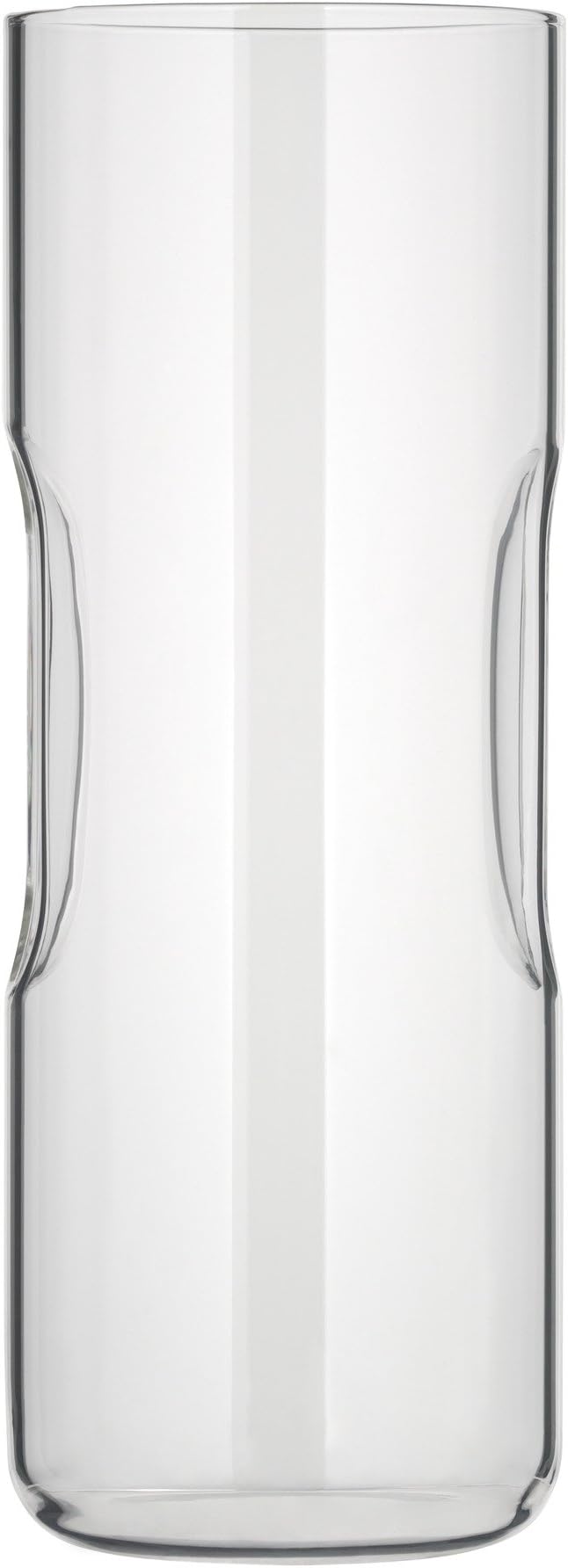 WMF Motion Replacement Glass Without Lid 0.8 Litre Glass Carafe for Water, Dishwasher Safe, Silver, 33.5 x 14 x 13.5 cm