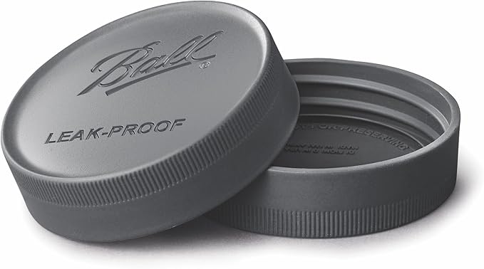 Ball Mason Jar Leak-Proof Lids, Regular Mouth, 6 CT (Pack of 24)