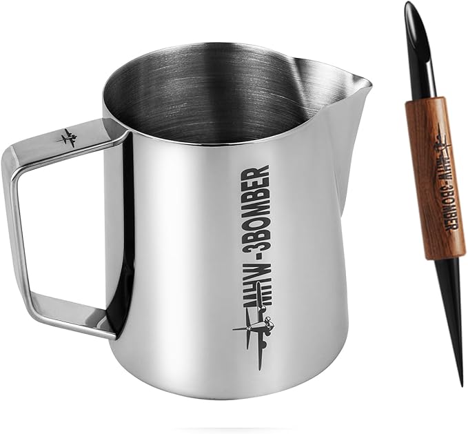 MHW-3BOMBER 5.0 Milk Pitcher 500ml & Latte Art Pen