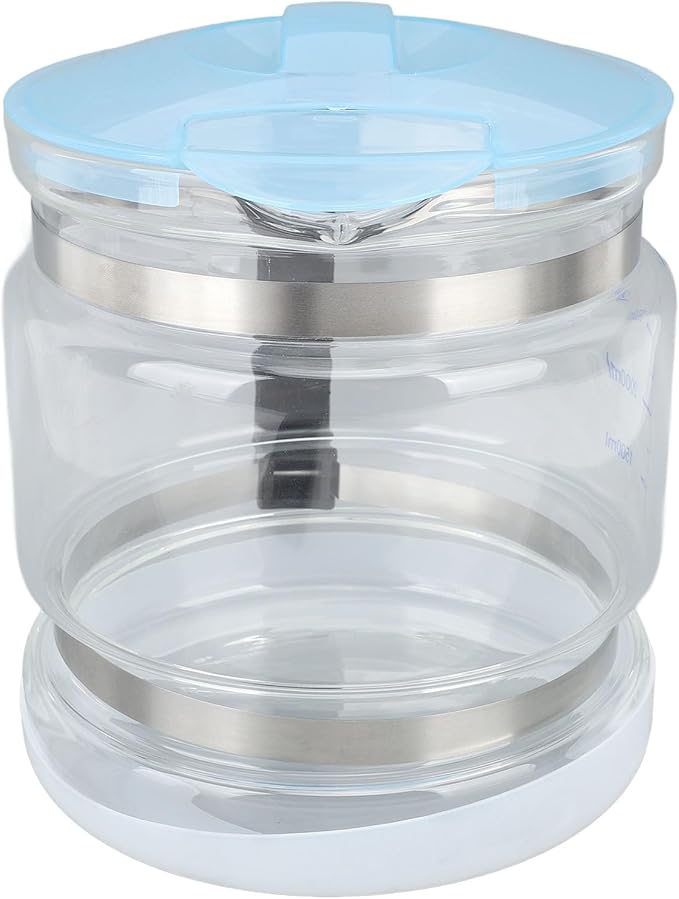 1 Gallon/4L Water Glass Carafe for Distiller, Water Distiller Glass Pot, Distiller Water Container Jug for Countertop Water Distiller Filter