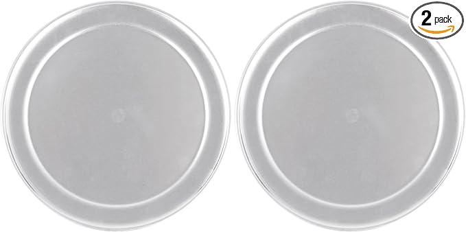 American Metalcraft TP9 TP Series 18-Gauge Aluminum Pizza Pan, Standard Weight, Wide Rim, 9-Inch,Silver (Pack of 2)