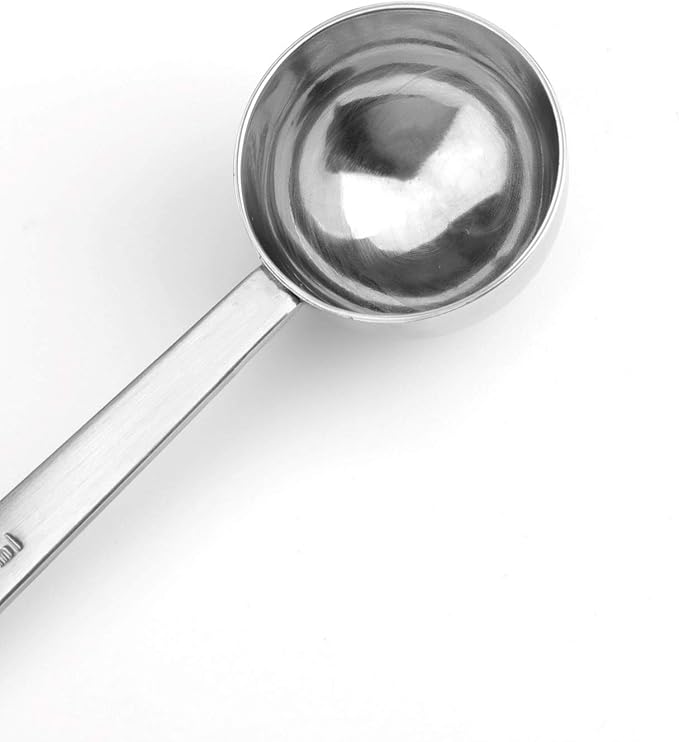 Hedume 9 Pack Coffee Scoop, 304 Stainless Steel Coffee Measuring Scoop 1 Tablespoon, Long Handle Spoon for Coffee, Milk Powder, Fruit Powder