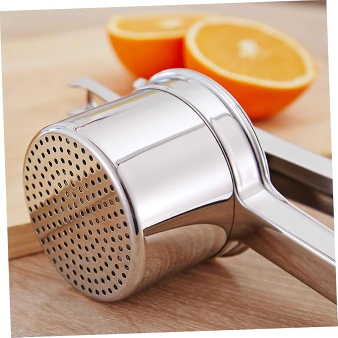 LIFKOME Manual Citrus Juicer Long Handle 316 Stainless Steel Lemon Squeezer Heavy-Duty Lemon Press for Fresh Juice for Home and Kitchen Use
