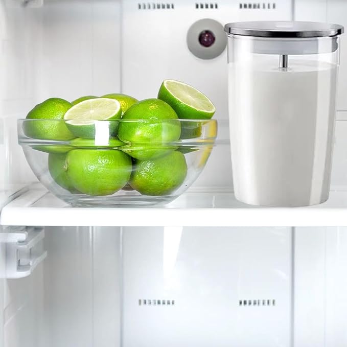 16.9 oz. Glass Milk Storage Container for Jura Automatic Coffee Machines, Clear Glass Milk Container.