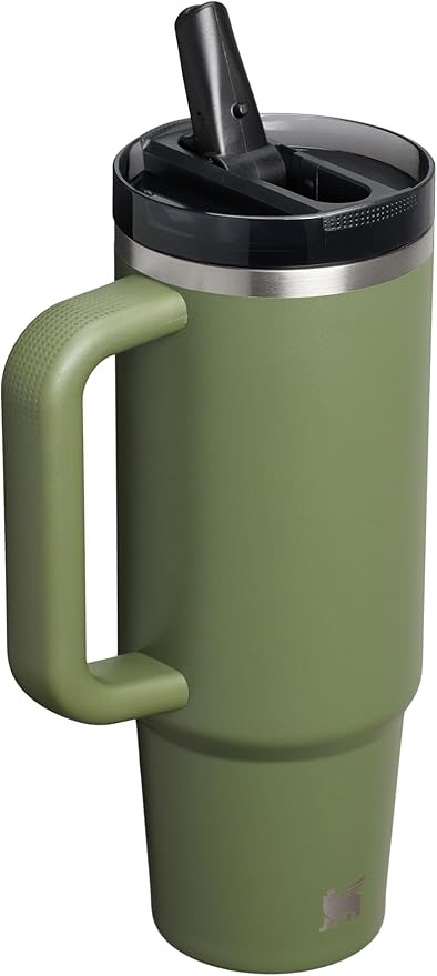 STANLEY Quencher ProTour Flip Straw Tumbler with Leakproof Lid | Built-In Straw & Handle | Cupholder Compatible for Travel | Insulated Stainless Steel Cup | BPA-Free