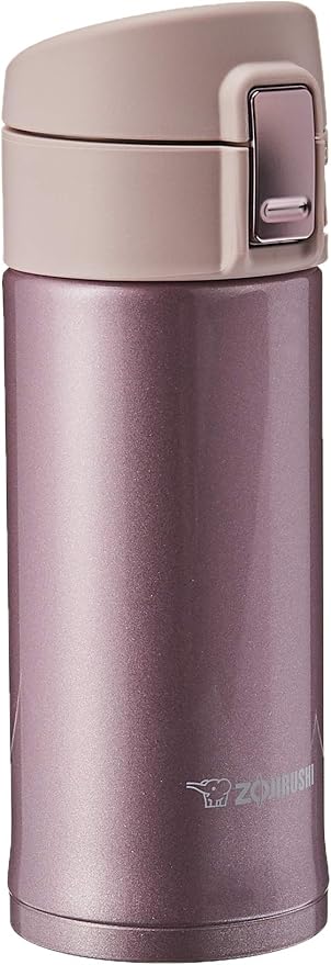 Zojirushi Stainless Mug, 12 Fluid Ounce, Lavender Pink