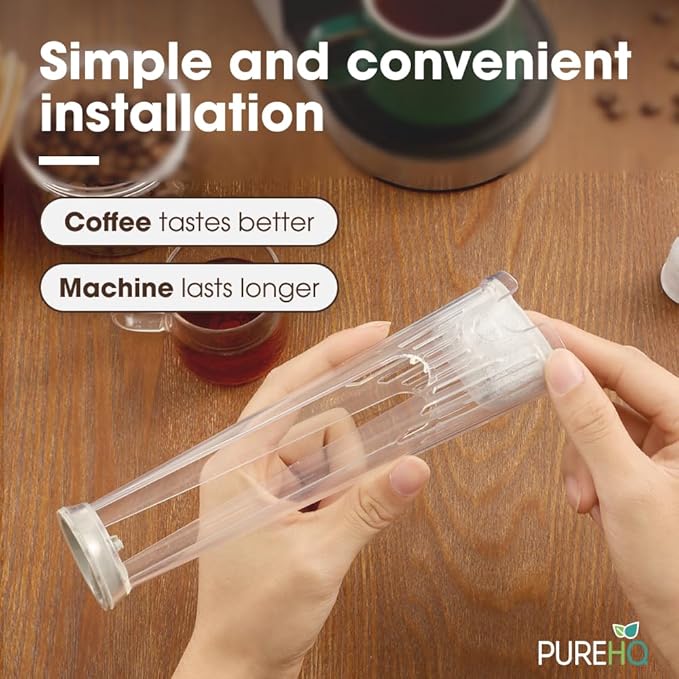 Keurig Filter Replacement Starter Kit - Water Filters for Keurig K-Classic, K-Supreme, K-Express, K-Elite, K-Select, K-Slim 2.0 Coffee Maker - Includes Tall Handle Filter Holder and 3-Pack Cartridges