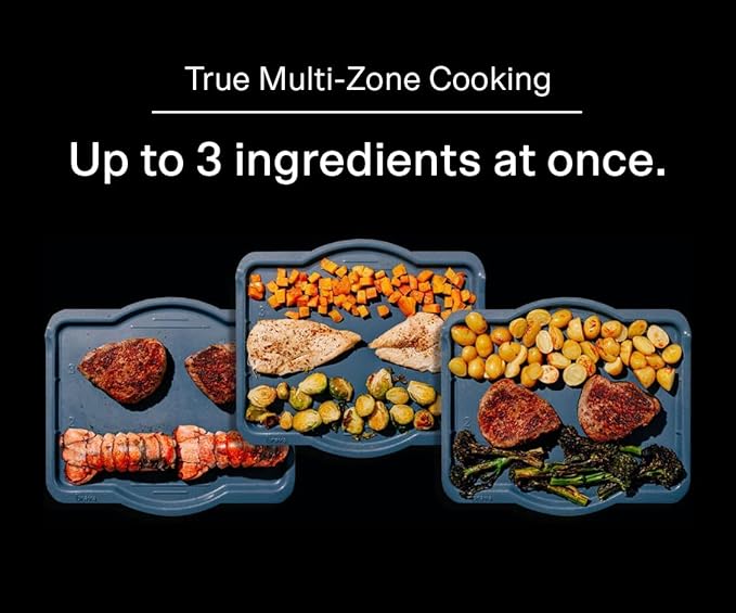 Brava Oven Bake & Breakfast Set: 10-in-1 Touchscreen Countertop Smart Oven, Air Fryer, 6-Slice Toaster, Slow Cooker, Reheater, Dehydrator, Rice Cooker, Healthy & User Friendly, Auto-Shut Off, 1800W