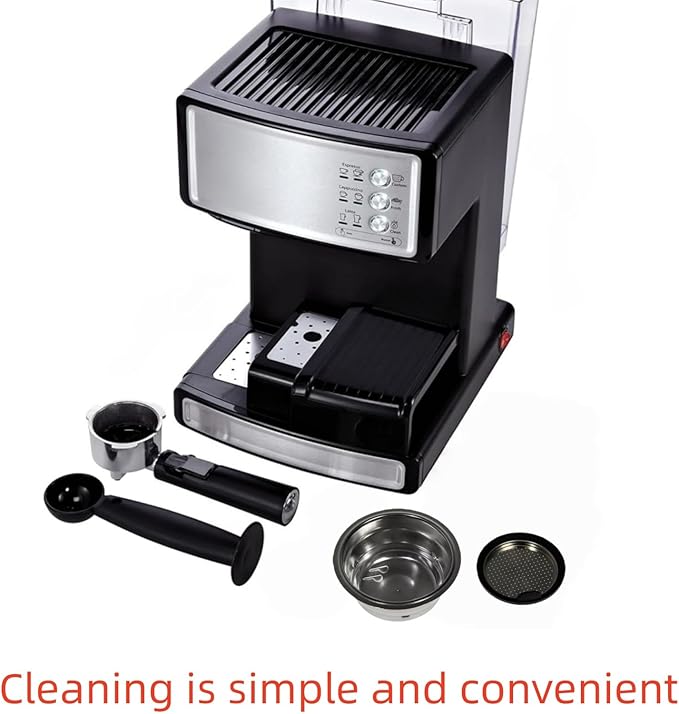 2-Cup Easy Clean Filter 5513281001_SML - Compatible with De'Longhi Espresso Machines, Replaces EC331 EC680 EC685 EC695 EC820 EC850 EC860 ECO311 ECP3220 ECP35 ECP3420 ECP3630 ECZ351 ECF01