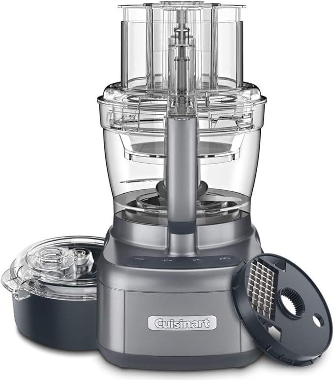 Cuisinart Elemental Small Food Processor, 13-Cup, Gunmetal