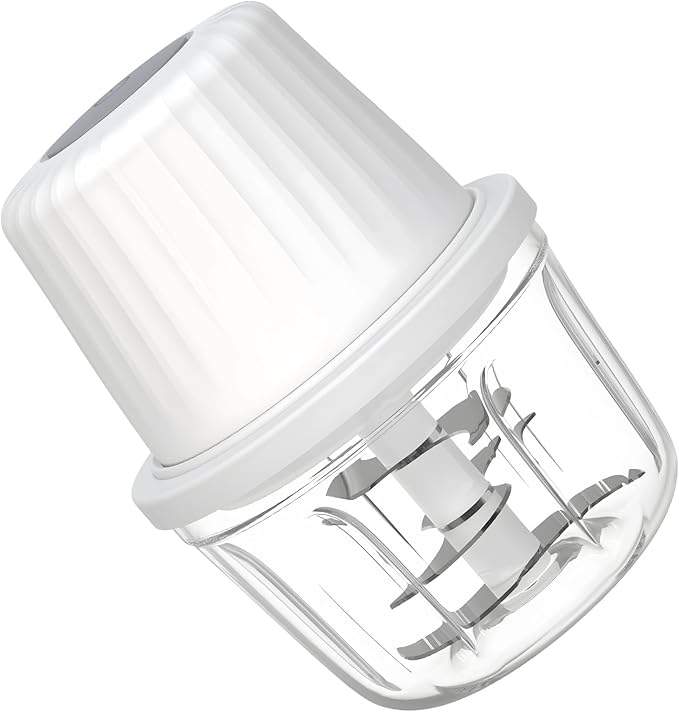 Electric Garlic Chopper, Wireless Mini Food Processor, 13.5 Oz / 400 Ml Cordless Veggie Choppers, For Garlic, Ginger, Pepper, Onion, With Type-C Charging