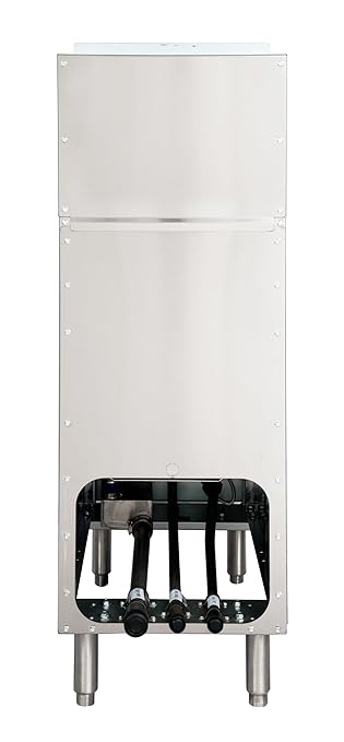 KoolMore 6-Basket 11 Gallon Commercial Natural Gas Pasta Cooker with 70,000 BTU, ETL Listed in Stainless-Steel (KM-PC6-NG)