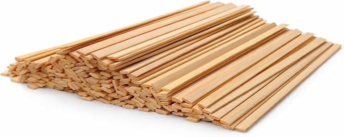 Coffee Stirrers, Bamboo Wood, Splinter-Free; Wooden Stir Sticks for Hot Chocolate, Coffee, Tea Etc, Drink Stirrer Bulk Package, Restaurant Supply, Coffee Bar, Cafe (1000 Pack)