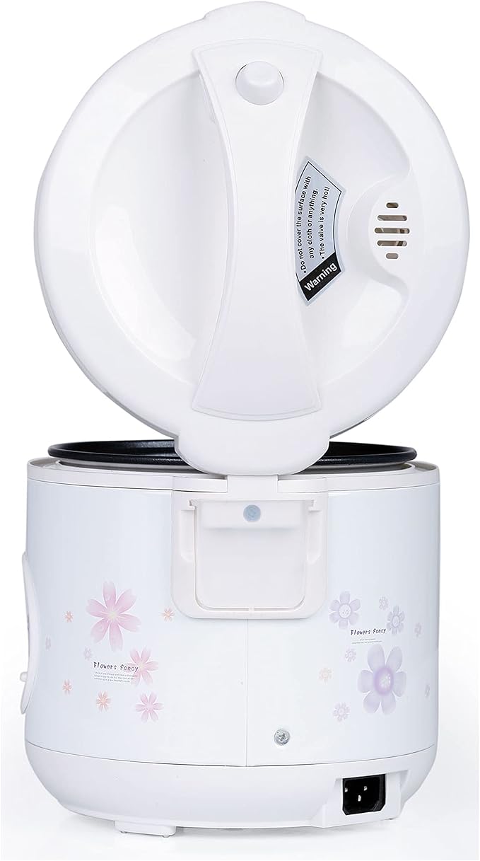 TAYAMA Automatic Rice Cooker & Food Steamer 10 Cup, White (TRC-10RS)
