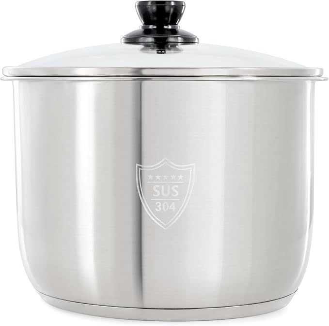 6 Quart 11-in-1 Electric Pressure Cooker – Stainless Steel Multi-Cooker, Programmable Kitchen Appliance