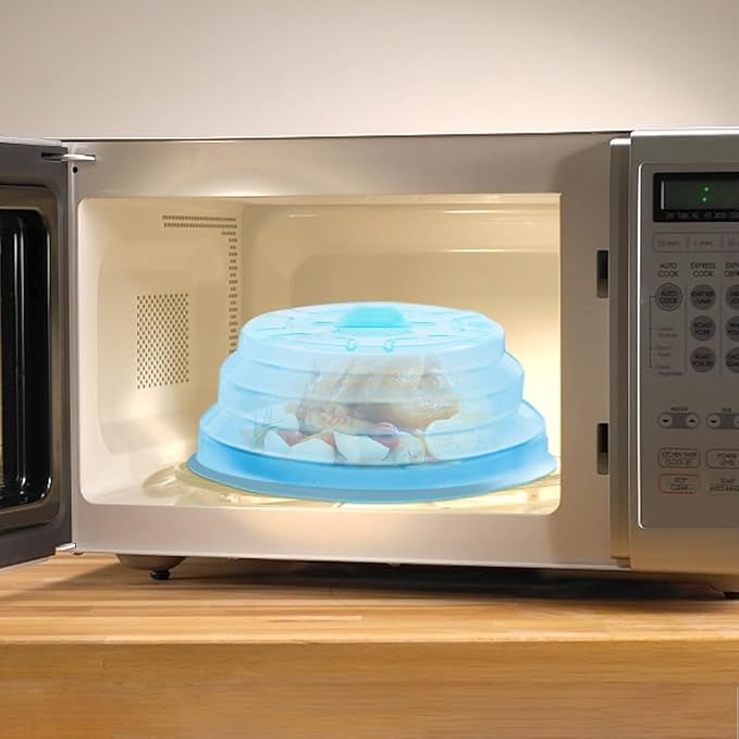 Microwave Cover For Food Silicone Microwave Splatter Cover Dishwasher Safe Dish Covers for Microwave Microwave Food Covers Splatter Guard