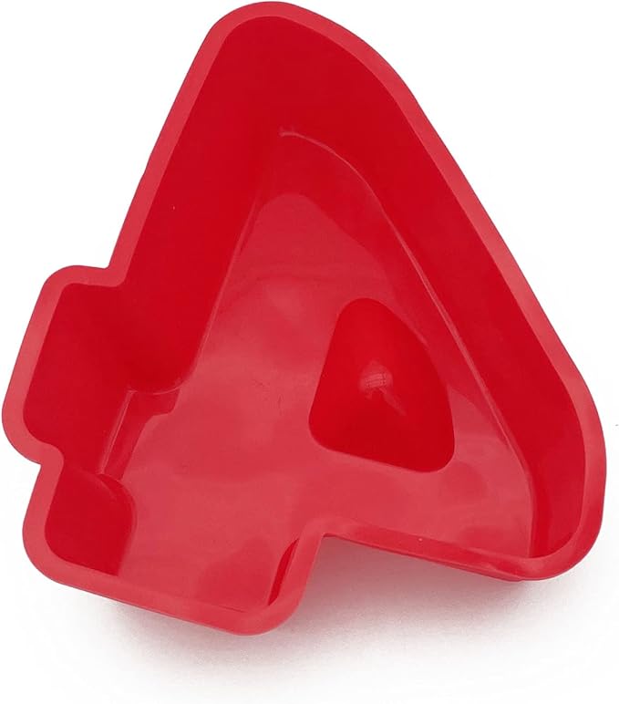 9 Pieces Middle Size Silicon Number Cake Moulds Silicone Cake Mold (6 inch)