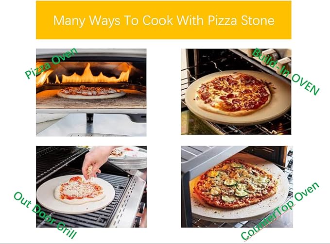12 Inch Round Pizza Stone (12 inch Only)