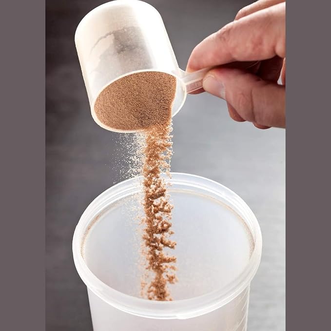Plastic Measuring Scoop, 2 teaspoon (11 cc | 11 mL) Long Handle Spoons for Powders, Granules, Coffee, Pet Food, Baking Supplies, Protein and Other Dry Goods, BPA Free (Set of 10)