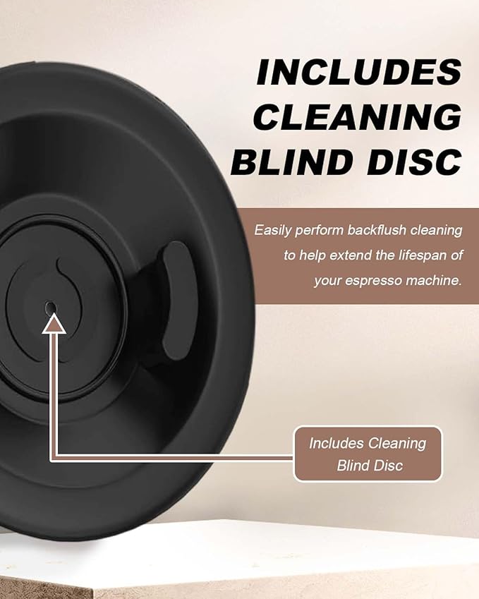 [1 Pack] Filter Basket 18–22g,Single Wall Multi-Hole Even Extraction, Compatible with 54mm Breville Sage Espresso Machines (Express, Bambino, Bambino Plus, Barista Pro, Impress,Barista Touch, Infuser)