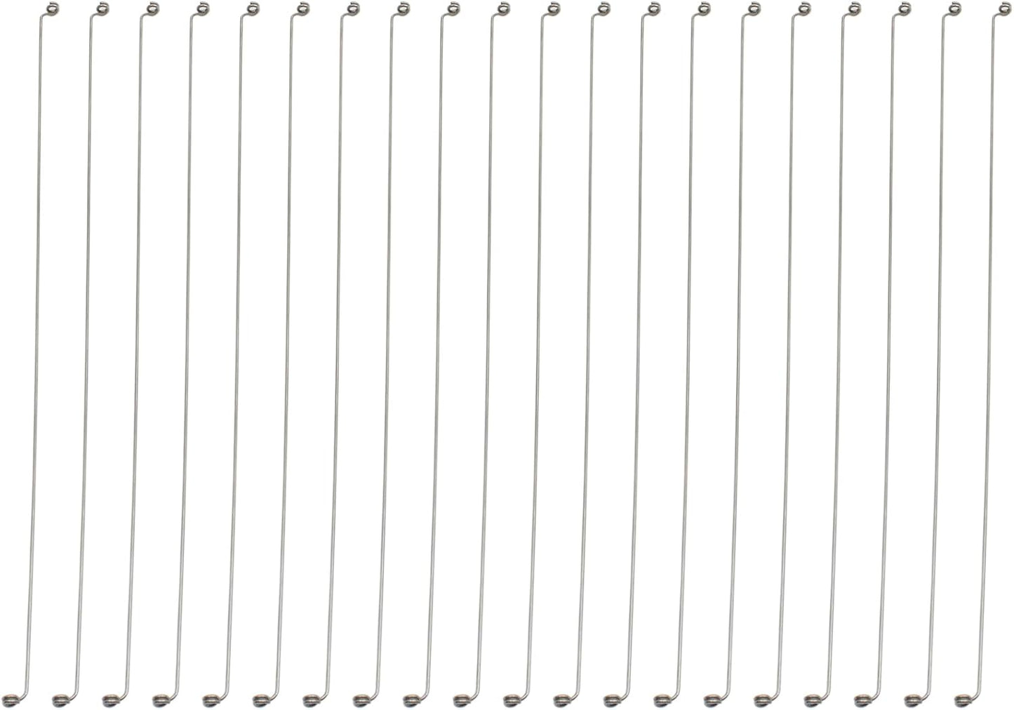 20PCS Cheese Slicer Board Wire 5.5 Inch Stainless Steel Wire Replacement Parts for Slicing Cheeses and Butter
