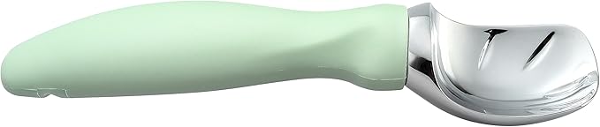 Spring Chef Ice Cream Scoop with Comfortable Handle, Professional Heavy Duty Sturdy Scooper, Premium Kitchen Tool for Cookie Dough, Gelato, Sorbet, Pistachio