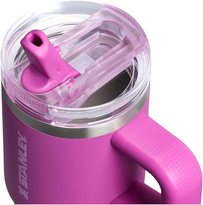 STANLEY Quencher ProTour Flip Straw Tumbler with Leakproof Lid | Built-In Straw & Handle | Cupholder Compatible for Travel | Insulated Stainless Steel Cup | BPA-Free