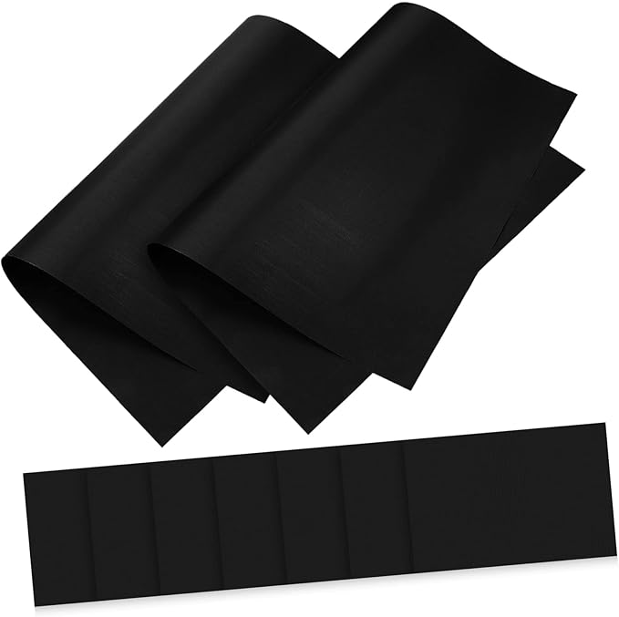 Alipis 9pcs Non-stick Oven Liners and Grill Mats High-temperature Resistant Cooking Mats for Even Heating Reusable Baking