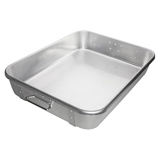 Winco Roast Pan w/Straps, Alu