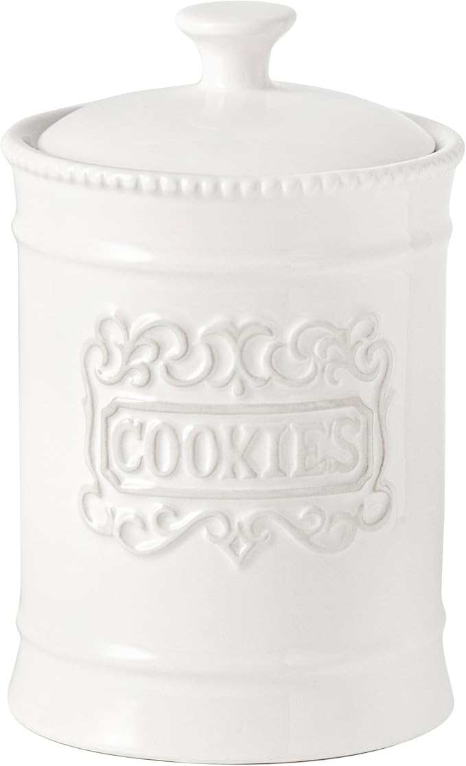 Large Ceramic Cookie Jar With Lid Cookies Canister Vintage Cookie Jar Cookie Jars For Kitchen Counter Decorative