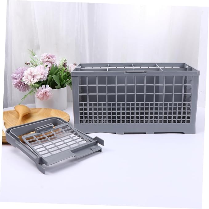 Plastic Kitchen Utensil Storage Rack Dishes Plates Bowls Rack Organizer for Silverware Drainer Space Saving Easy to Clean