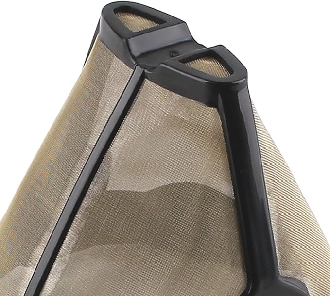Replacement Parts 2pcs Cone Reusable Coffee Permanent Filters, Compatible with Ninja Coffee Maker CM305, CP301, CP307C,CM401