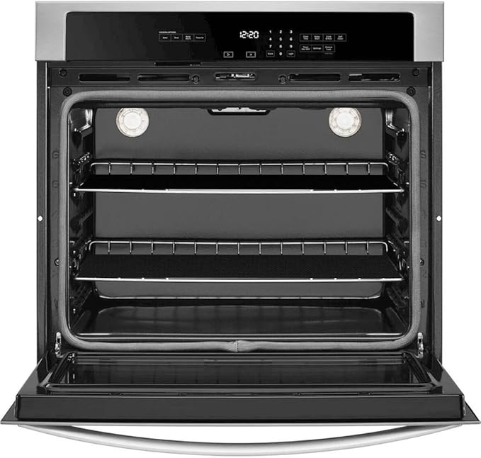 (2 Piece) Oven Liner Protector for Whirlpool In Wall Oven, Custom Fit Reusable Oven Baking Mat Spill Guard Protective Cover Liner - KOSC504ESS