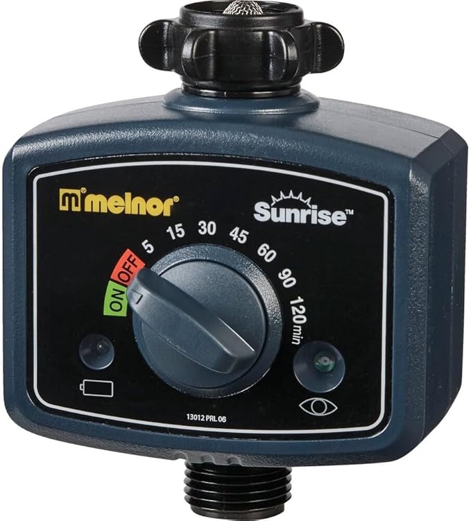 Melnor Sunrise Morning Water Timer - Automatically Water Your Lawn and Garden When Sun Rises