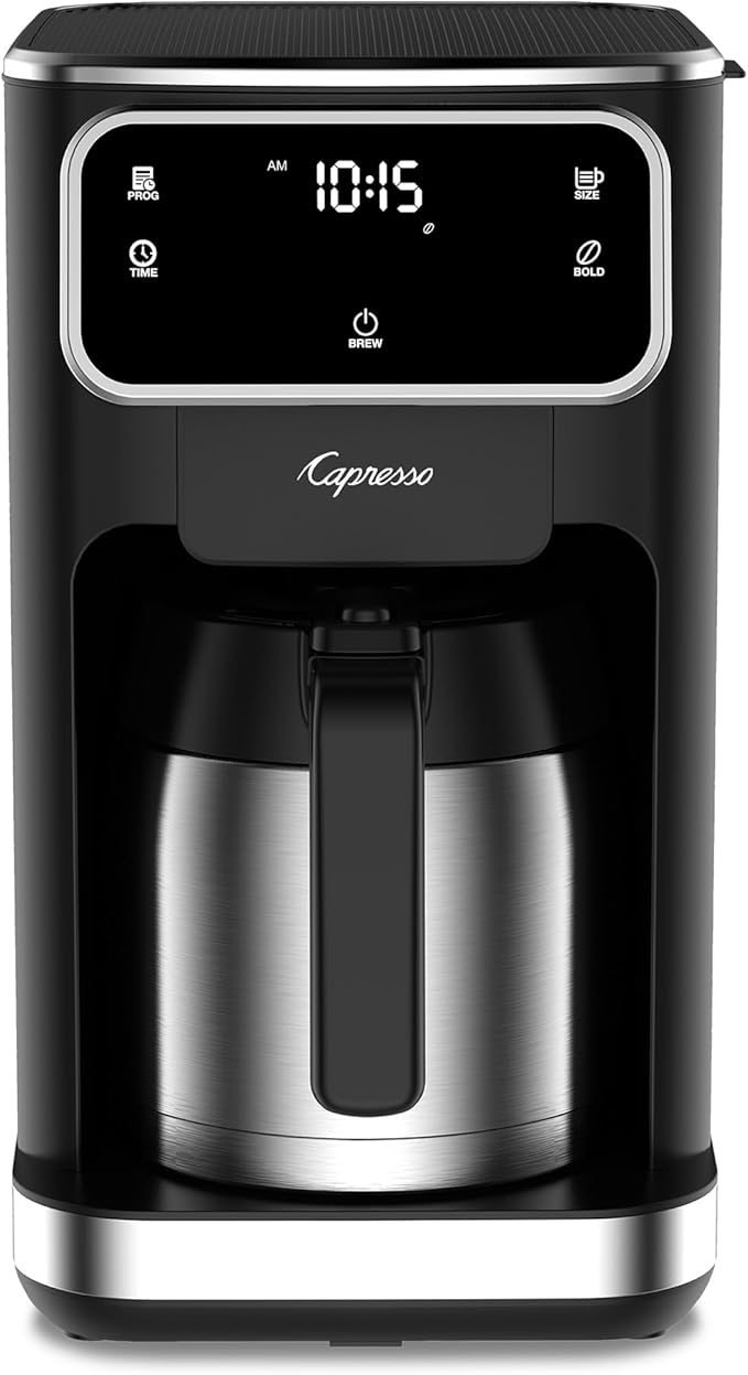 Capresso 10-Cup Touchscreen Coffee Maker with Thermal Carafe
