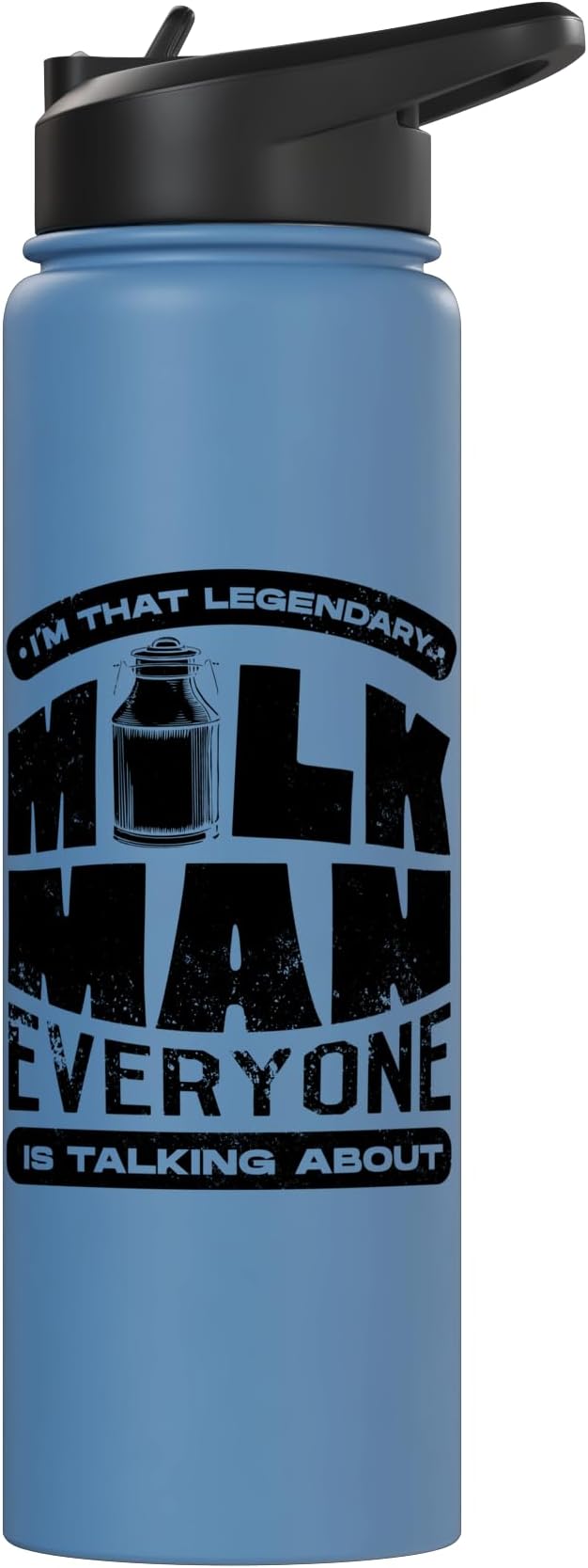 Legendary Milkman Dairy Farmer Everyone Is Talking About Stainless Steel Insulated Water Bottle