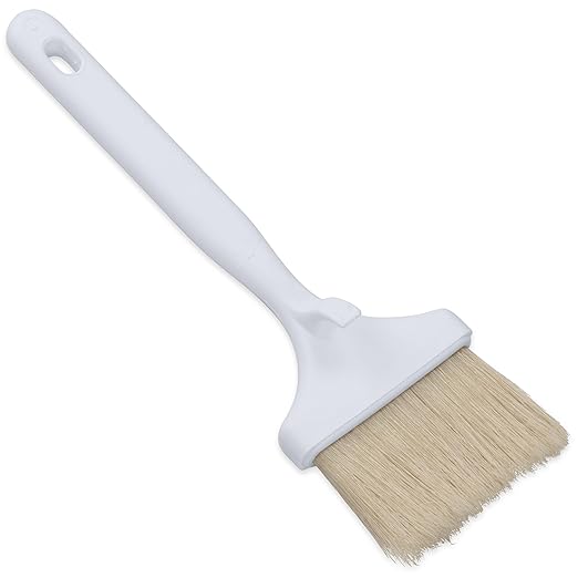 SPARTA 4040202 Meteor Nylon Basting Brush With Nylon Bristles, 3 Inches, White, (Pack of 12)