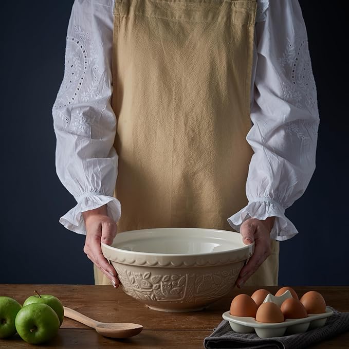Mason Cash | S18 Owl Embossed Mixing Bowl - 2.85 Quart